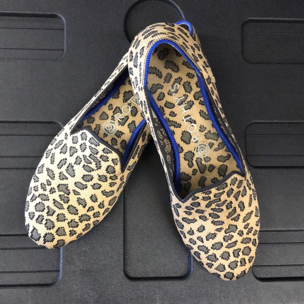 Rothy’s Leopard Spotted Loafers